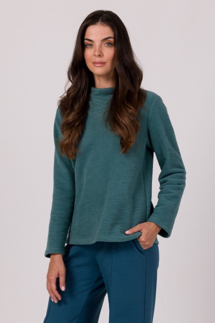 CM7653 Bluza z wysokim...