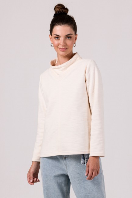 CM7653 Bluza z wysokim...