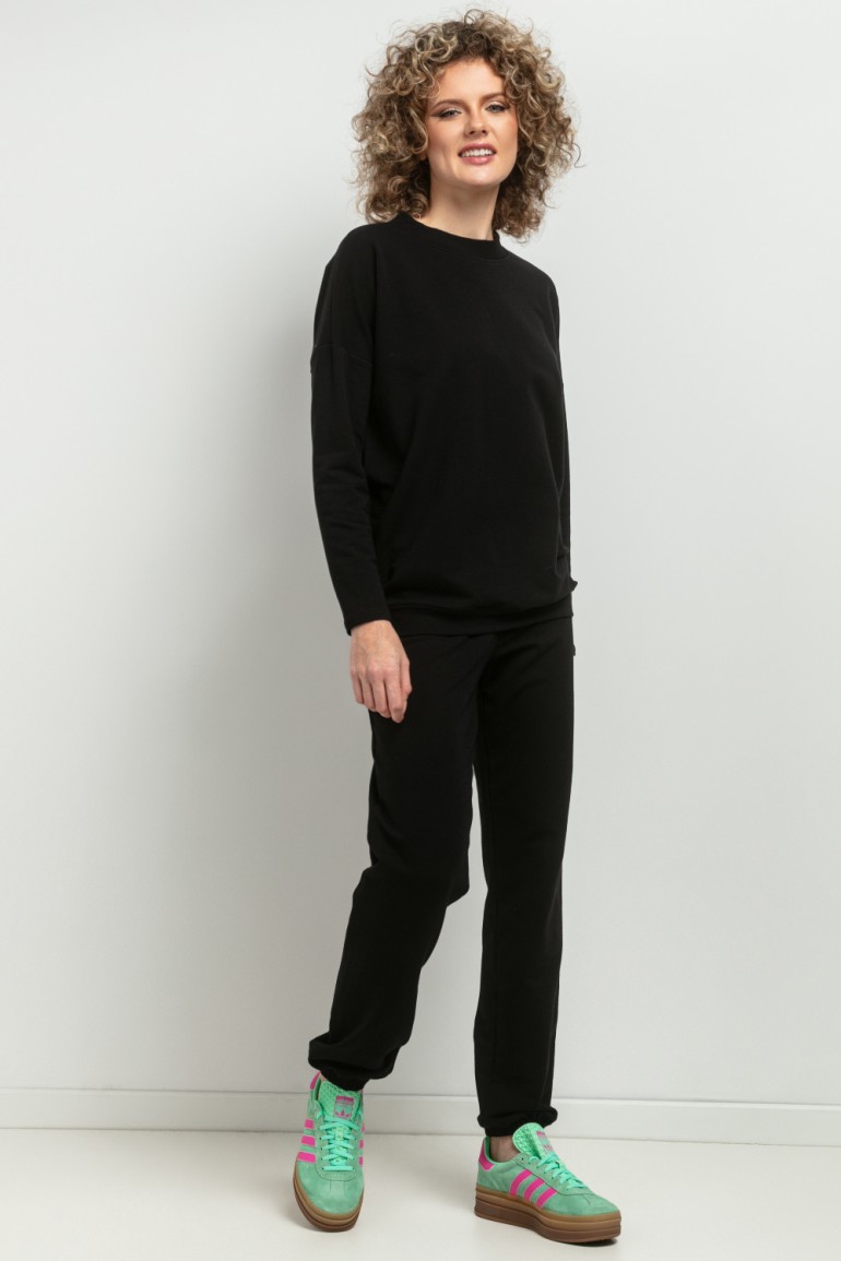 CM7757 Spodnie dresowe typu jogger - czarne