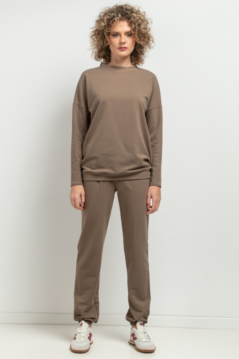 CM7757 Spodnie dresowe typu jogger - cappuccino