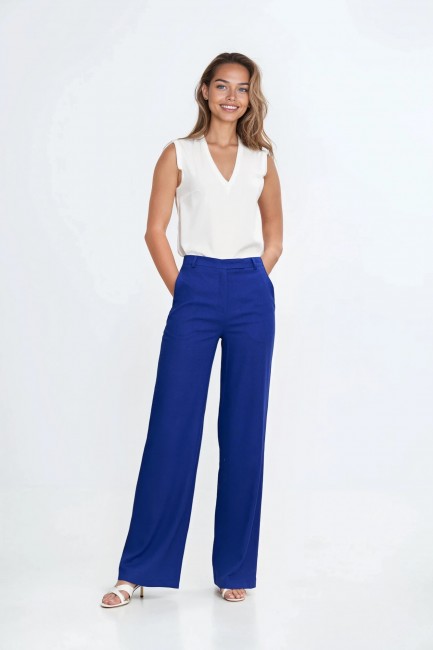 DM1233 Spodnie bootcut z...