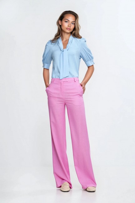 DM1233 Spodnie bootcut z...