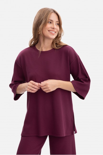 DM1480 Bluzka oversize z...