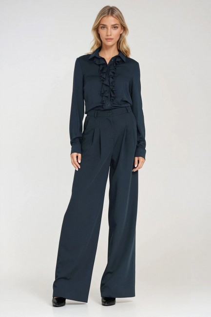 DM1518 Spodnie wide leg z...