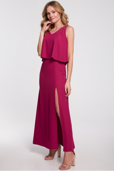 CM5238 Sukienka maxi z...