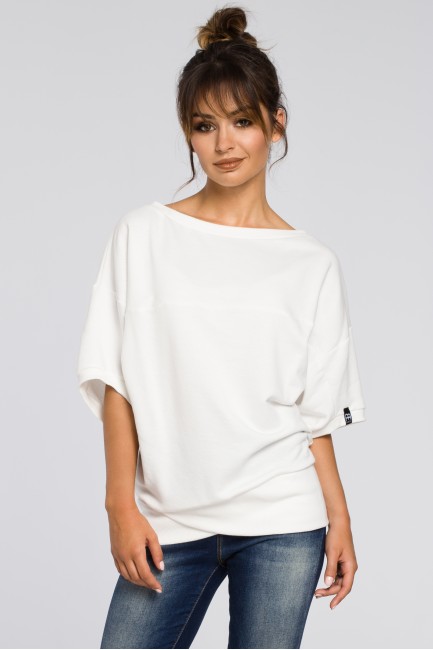 CM3186 Bluza oversize z...