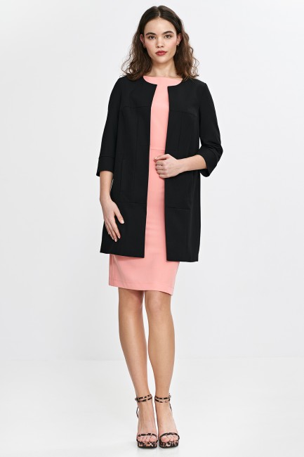 DM1236 Dłuższa marynarka z...