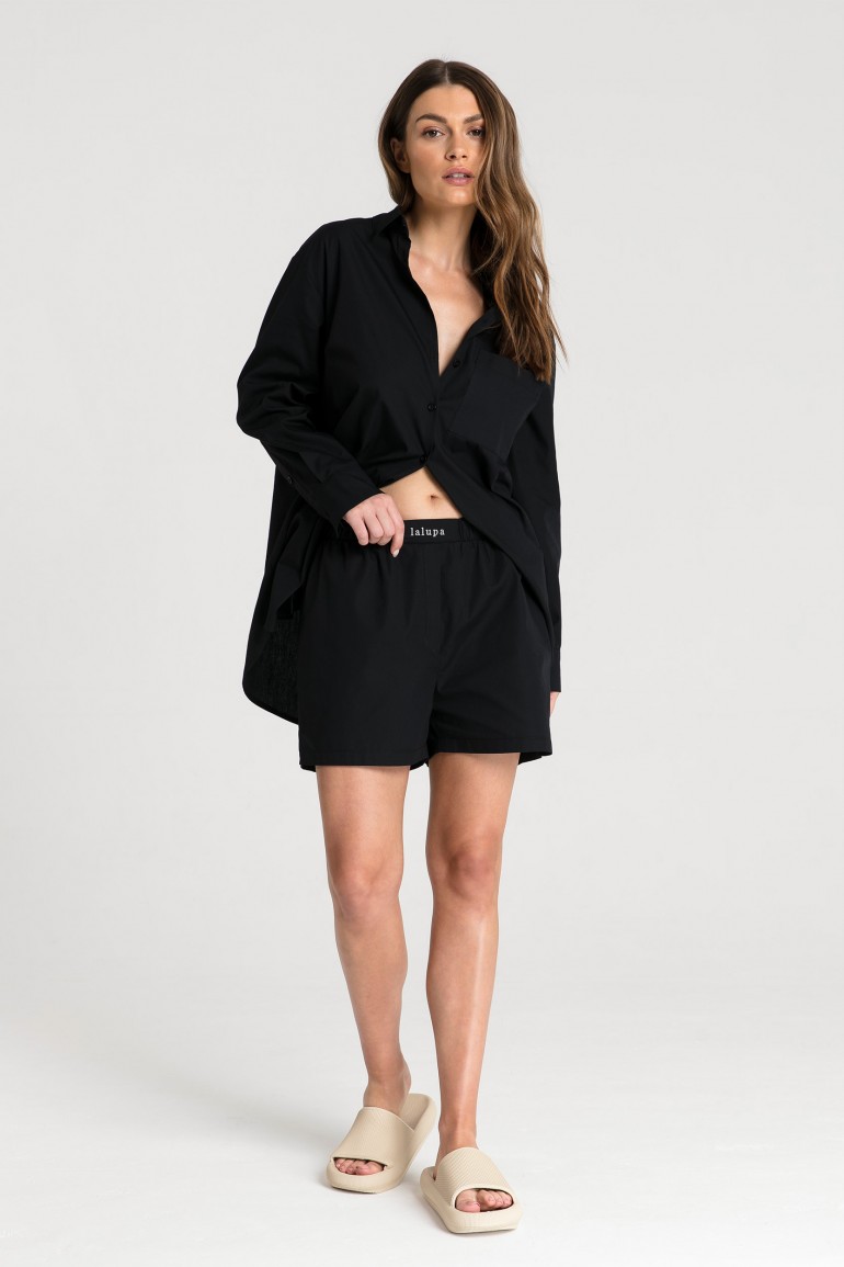 CM6380 Szorty do spania a la bokserki - czarne