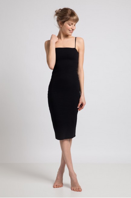 CM5981 Sukienka na cienkich...