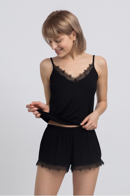 CM5955 Wiskozowe szorty do...