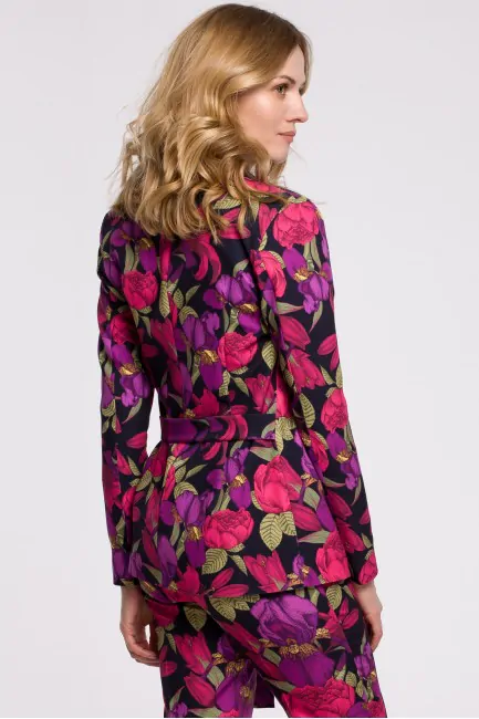 Żakiet wiązany na boku - model 2