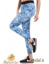 Wyszczuplające legginsy sportowe we wzory - model 2