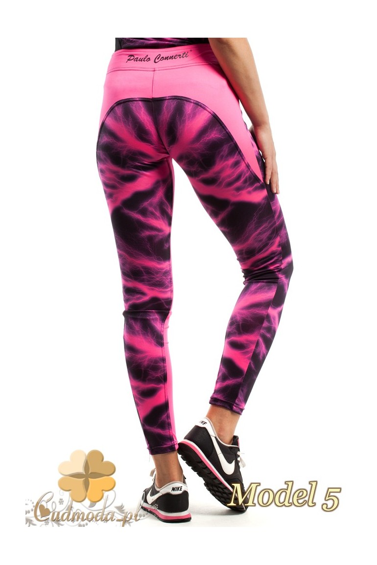 CM2189 Wyjątkowe sportowe legginsy we wzory