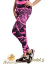 Dopasowane legginsy neonowe