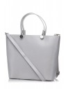 Elegancka torba do ręki - szara