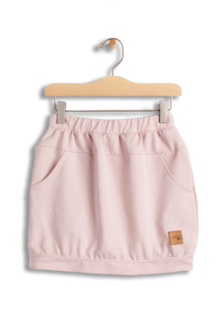 Dziecięca spódniczka dresowa - różowa CM5070 Dziecięca spódniczka...