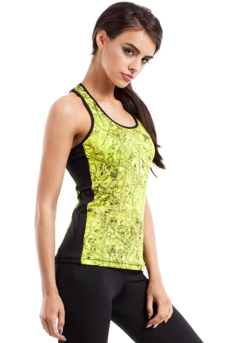 CM2278 Sportowy top damski na fitness - model 1