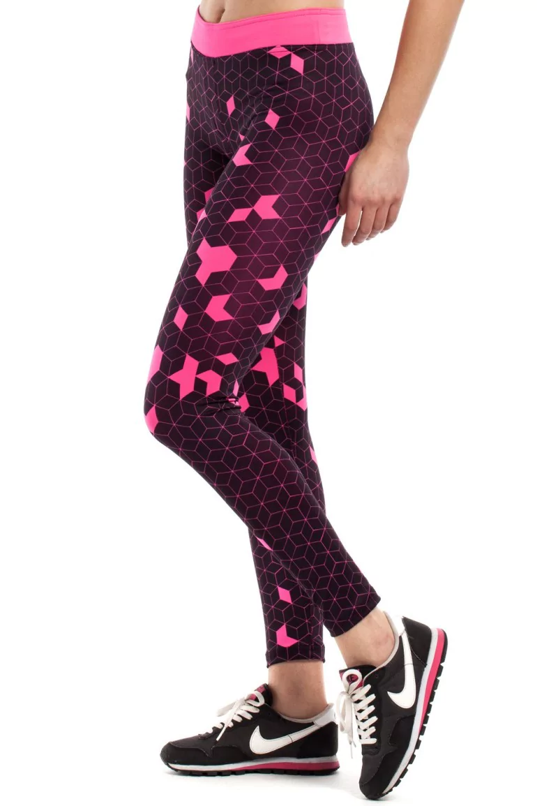 CM2187 Stylowe legginsy idealne na fitness - model 3