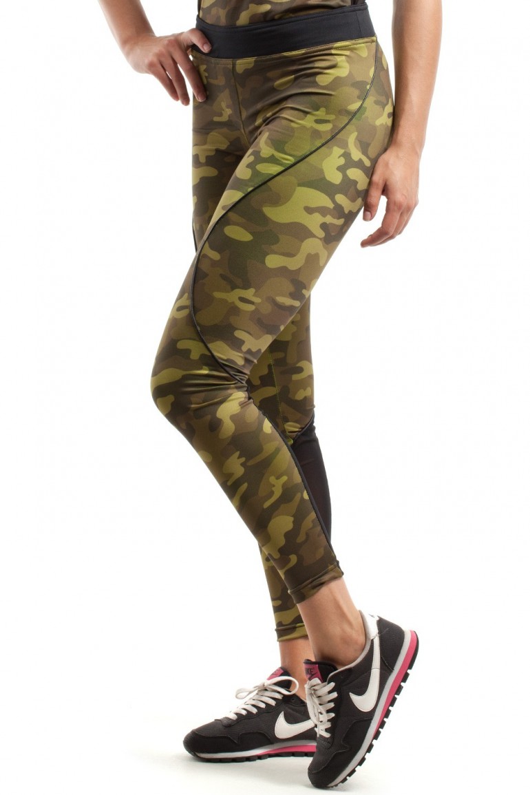 CM2185 Dopasowane legginsy neonowe - model 11