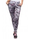 Elastyczne sportowe legginsy kobiece - model 1