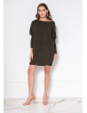Tunika oversize typu hiszpanka - khaki