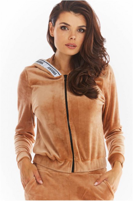 CM5651 Rozpinana bluza z...