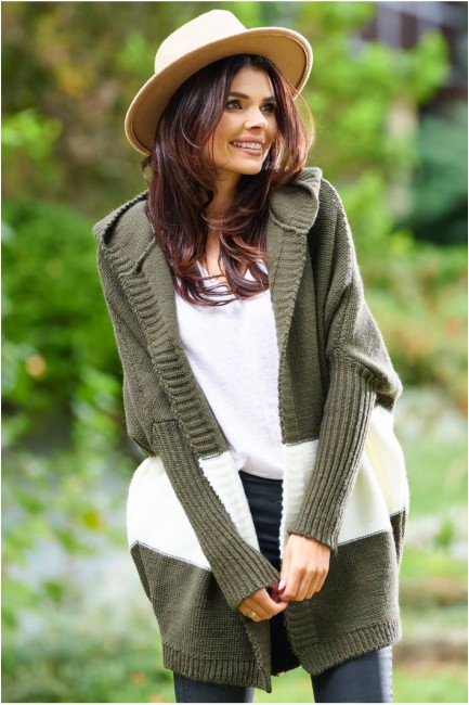 CM5683 Ciepły kardigan...