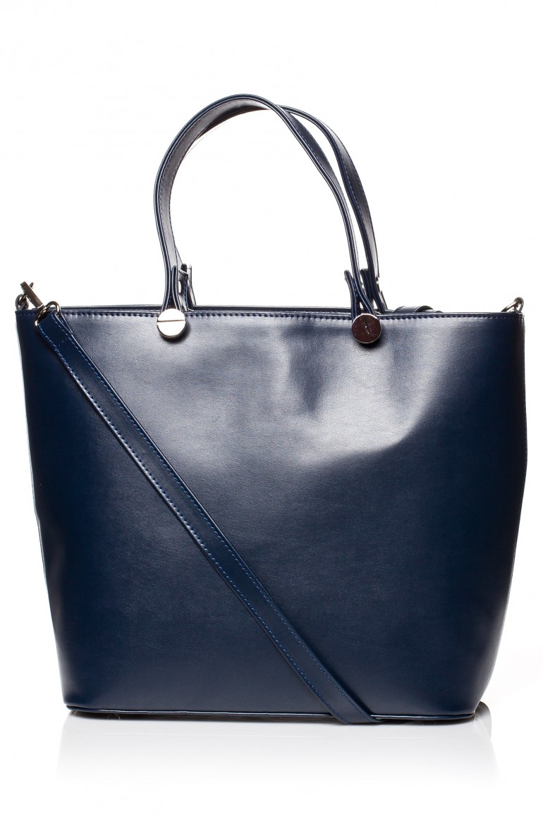 CM3566 Elegancka torba do ręki - granatowa