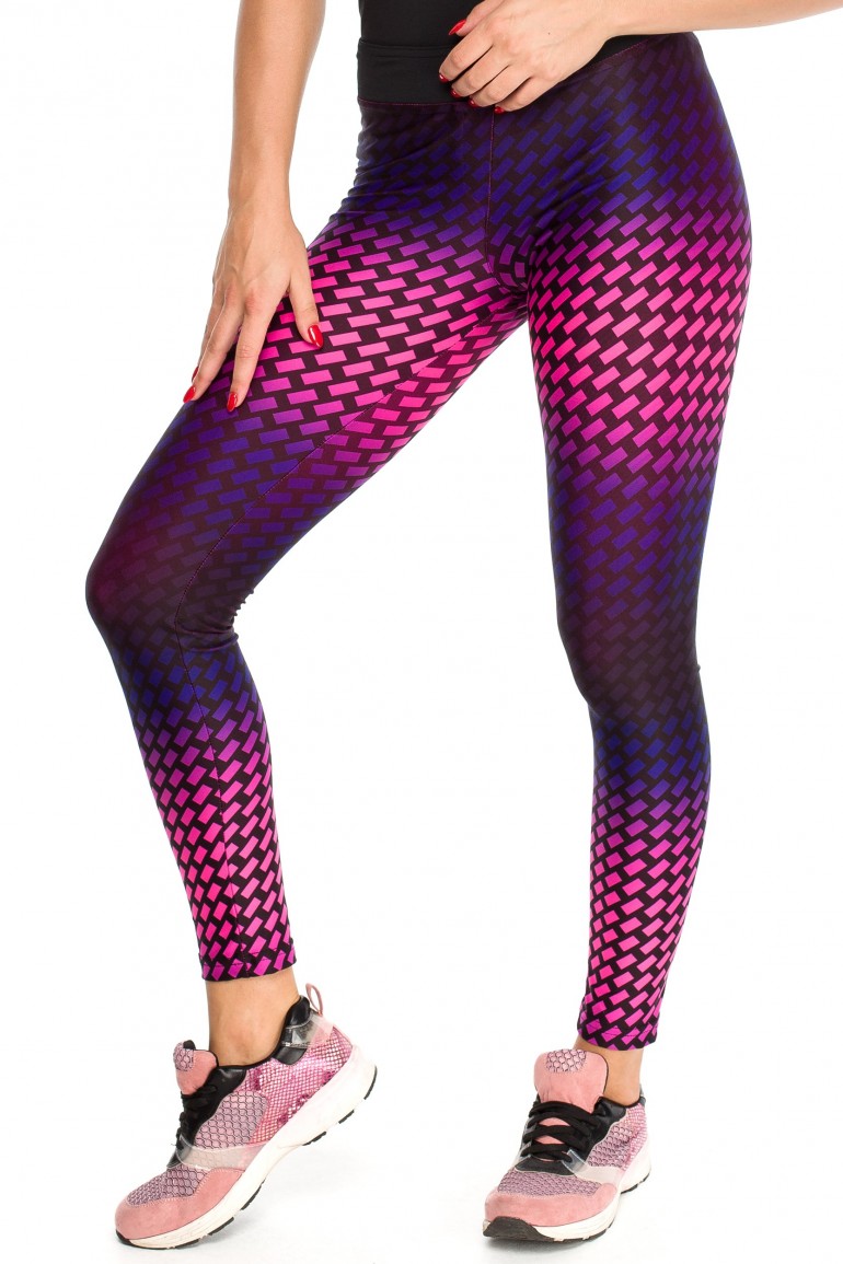 CM3910 Nowoczesne gładkie legginsy