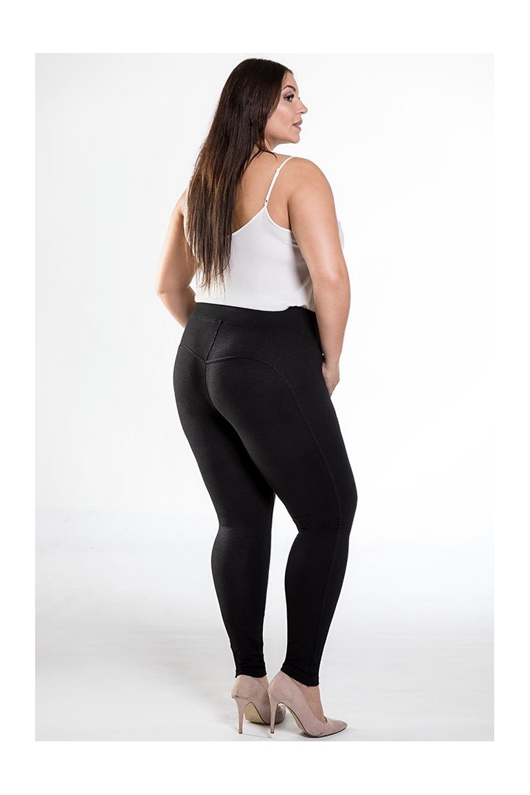 CM3944 Dopasowane legginsy push-up - czarne