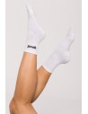 Skarpety unisex z napisem "good vibes" - białe