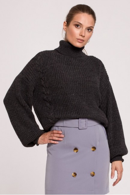 CM6283 Krótki sweter z...