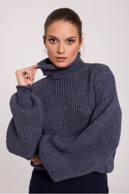CM6283 Krótki sweter z...