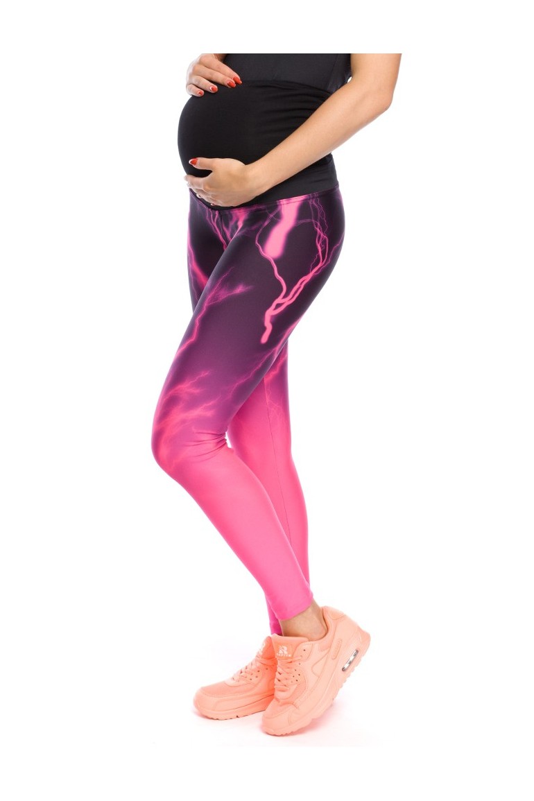 CM3140 Stylowe legginsy ciążowe