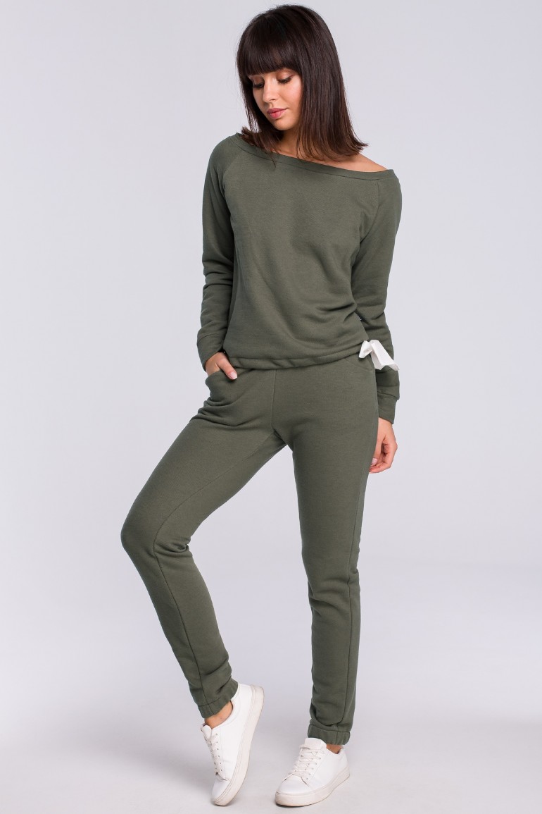 CM4121 Spodnie joggery - khaki