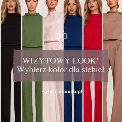 Przed Tobą impreza lub ważne wyjście? 💃 Kombinezon bez rękawów to idealna baza do stylizacji, która sprawdzi się zarówno na eleganckie wyjście, jak i wyjątkową okazję, kiedy chcesz wyglądać pewnie i szykownie. Fason podkreśla linię sylwetki i daje efekt - perfekcyjny gotowy outfit w jednym kroku 💫 

💎 Prosty, a jednocześnie efektowny krój
💎 Głęboki dekolt i taliowany fason tworzą kobiecy look
💎 Kombinezon dostępny w 16 kolorach — znajdź ten, który podkreśli Twój styl 💃

#cudmoda #kombinezon #kombinezondamski #modadamska