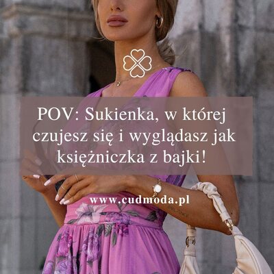 Ta sukienka ma w sobie wszystko, co lubimy najbardziej ✨

Lekki fason, efektowny print i rozcięcie na nodze, które dodaje całości charakteru 💫 To model od polskiej marki MOE, który świetnie sprawdzi się na wiosenne i letnie wyjścia.

Dostępna w 3 wersjach, więc możesz wybrać swój ulubiony vibe ✨ Którą wybierasz? 👀

#cudmoda #sukienka #sukienki #sukienkamaxi