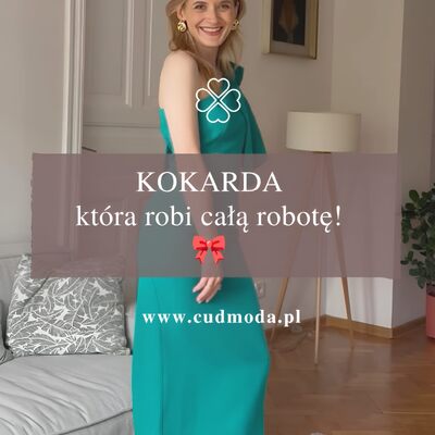 #CUDgirls, potrzebujecie sukienki na wesele, przyjęcie lub inną uroczystość? 👗 Oto ona! ❤️ 
Nasz bestseller, który możecie mieć w jednym z 7 dostępnych kolorów. Kokarda na ramieniu sprawia, że wygląda naprawdę efektownie, a dopasowany krój podkreśla sylwetkę. Którą z Was oczarowała? 🥰

#cudmoda #sukienka #sukienki #sukienkanawesele