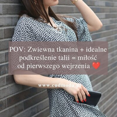 Lekka i nowoczesna🌸

Szukasz sukienki, która dopasuje się do każdego planu w Twoim kalendarzu i sprawi, że poczujesz się pewnie od pierwszego założenia? Ta zwiewna maxi to absolutny przełom w szafie. Przepiękny kwiatowy wzór i kopertowy dekolt tworzą duet, od którego trudno oderwać wzrok. Sukienka genialnie porusza się przy każdym kroku, a wiązanie w pasie błyskawicznie rysuje talię marzeń. Rano możesz zestawić ją z marynarką do biura, a wieczorem zrzucić szpilki, założyć wygodne klapki i ruszyć na romantyczny spacer. To polski projekt stworzony z myślą o kobietach, które uwielbiają łączyć elegancję z totalną swobodą.
#sukienki #summerdress #modadamska #stylowakobieta #ootd