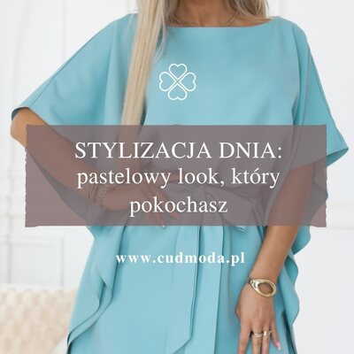 Stylizacja dnia: pastelowy look, który pokochasz ❤️

Pastelowe odcienie i kobiecy fason to połączenie, które zawsze się sprawdza 😉 Wiązanie w talii pięknie podkreśla sylwetkę, a lekki krój sprawia, że całość wygląda świeżo, lekko i niezwykle stylowo. 

#cudmoda #sukienka #sukienki #modadamska