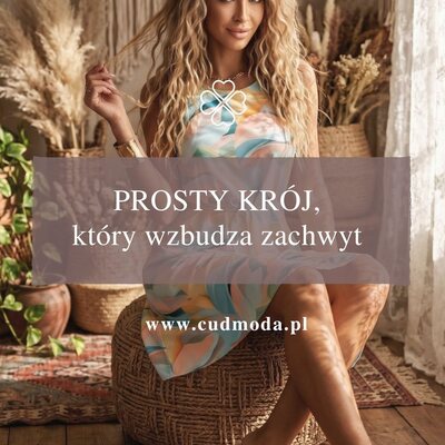 Prosty krój, który wzbudza zachwyt! 😍 Czasem to właśnie najprostsze fasony robią największe wrażenie 💫 Luźny, trapezowy krój zapewnia wygodę i swobodę, a pasek pozwala podkreślić talię i nadać sylwetce proporcji.

#cudmoda #sukienka #sukienki #modadamska