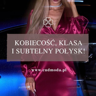Poznaj bordową sukienkę mini z bufiastymi rękawami — propozycję, która łączy elegancję z efektownym detalem. Głębokie bordo i subtelny połysk sprawiają, że wygląda wyjątkowo zarówno w świetle świątecznych lampek, jak i na wieczornych spotkaniach. 💫 

#cudmoda #sukienka #sukienki #sukienkamini