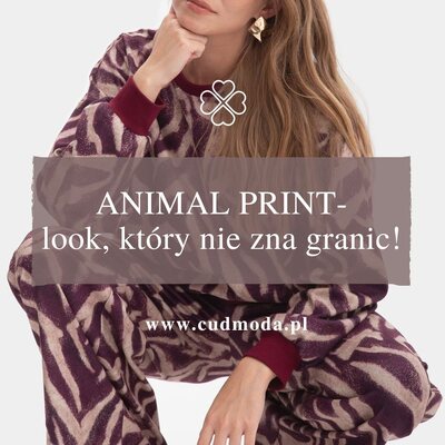 #CUDgirls, co powiecie na animal print? 🐆 To motyw, który przyciąga spojrzenia i podkreśla indywidualność. Niezależnie od okazji – potrafi zamienić nawet najprostszy look w coś wyjątkowego. ✨

#cudmoda #modadamska #stylowakobieta #animalprint
