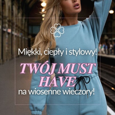 Styl, który otula komfortem! ✨ Dzianinowy kombinezon z kieszeniami w odcieniu agawy to must have na wiosenne wieczory. ⛅ Miękki, lekki i niezwykle kobiecy – idealny na spotkania, spacery czy chwile dla siebie. W naszym sklepie znajdziesz go jeszcze w 3 innych kolorach 🥰

#cudmoda #kombinezon #kombinezondamski #moda #modadamska #odziezdamska #casualstyle #comfyoutfit #stylowakobieta