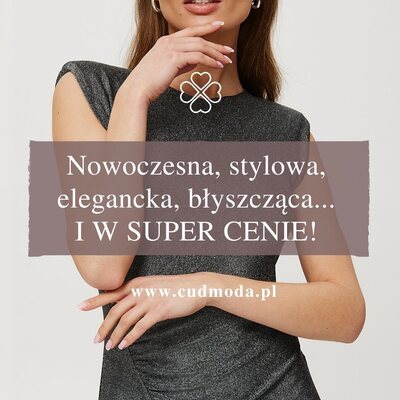 Wieczorowy tydzień trwa! ✨
Wybrane kreacje w cenie 49,90 zł – idealny moment, żeby odświeżyć garderobę na wyjątkowe wyjścia! 💫

👗 Polecamy metaliczną sukienkę maxi z rozcięciem na nogę – piękna, elegancka i zmysłowa, która podkreśla sylwetkę i dodaje blasku każdej stylizacji. Koniecznie sprawdźcie też inne modele z tego materiału! 😉

⌛️ Promocja trwa do jutra (27.01) do północy.

#cudmoda #sukienki #eleganckasukienka #sukienka