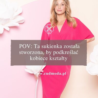 Bestseller z nowej kolekcji marki Stylove 🔥

Niektóre modele od razu stają się Waszymi ulubieńcami i ta sukienka zdecydowanie do nich należy 💫 Kopertowy fason pięknie podkreśla talię, długość midi dodaje elegancji, a krótkie rękawy sprawiają, że całość prezentuje się lekko i kobieco.

#cudmoda #sukienkanawesele #sukienka #sukienki