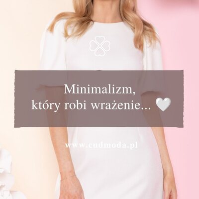 Minimalizm, który robi wrażenie! ✨

Nie potrzebuje mocnych zdobień ani skomplikowanych krojów, żeby przyciągać spojrzenia 😉 Tweedowa tkanina, subtelnie podkreślona sylwetka i efektowne bufiaste rękawy tworzą model, który wygląda elegancko, kobieco i niezwykle stylowo.

A jeśli trudno Ci zdecydować się na jeden wariant, mamy dobrą wiadomość — ta sukienka dostępna jest aż w 5 kolorach ❤️ Który wybierasz? 👀

#cudmoda #sukienka #modadamska #sukienki