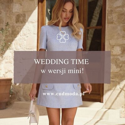 WEDDING TIME w wersji mini! ✨

Szukasz sukienki na wesele, ale nie przepadasz za długością maxi? 👀 Przygotowaliśmy dla Ciebie przegląd naszych ulubionych modeli mini, które idealnie sprawdzą się w roli weselnej stylizacji 💫 Kobiece kroje, modne fasony i modele, które przyciągają spojrzenia od pierwszego momentu ❤️

Przesuń w bok i znajdź swoją faworytkę 👉✨

#cudmoda #sukienki #sukienkanawesele #sukienkamini