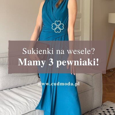 #CUDgirls, często pytacie o sukienki na wesele, które będą królować w tym roku, więc odpowiadamy! ❤️

Te 3 modele od początku sezonu są prawdziwymi bestsellerami ✨ Eleganckie, kobiece i sprawdzone przez Was na weselach, przyjęciach i wyjątkowych okazjach. Która z nich wygrywa? 💃

Na www.cudmoda.pl znajdziecie specjalną kategorię, w której znajduje się wiele kreacji idealnych na ten wyjątkowy dzień 😉

#cudmoda #sukienka #sukienki #sukienkanawesele