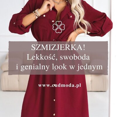 Klasyka w nowoczesnym wydaniu ✨
Sukienka midi z guzikami i paskiem to model, który sprawdzi się w każdej sytuacji — od codziennych stylizacji po bardziej eleganckie wyjścia.

👗 Fason szmizjerki — ponadczasowy i uniwersalny
👗 Długość midi zapewniająca komfort i swobodę
👗 Zapinana na guziki
👗 Pasek, który podkreśla talię i modeluje sylwetkę

#cudmoda #sukienka #szmizjerka #stylowakobieta